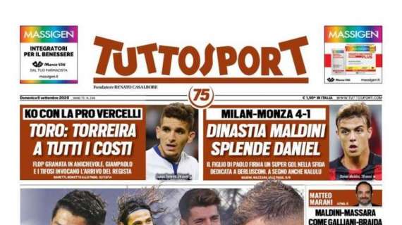 Tuttosport - La Juve chiama Cavani 