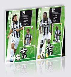 Torna l'album delle figurine ufficiale Juventus 2012/13
