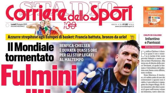 Corsport - Fulmini sull’Inter
