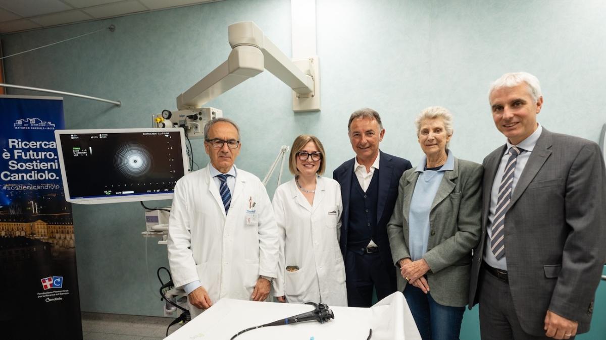 Fondazione Vialli e Mauro: nuovi endoscopi per l'Istituto di Candiolo IRCCS