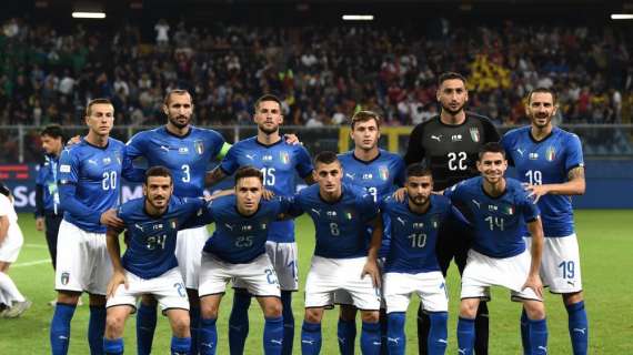 Nations League: Italia in bilico sulle quote, incubo retrocessione a 2,80