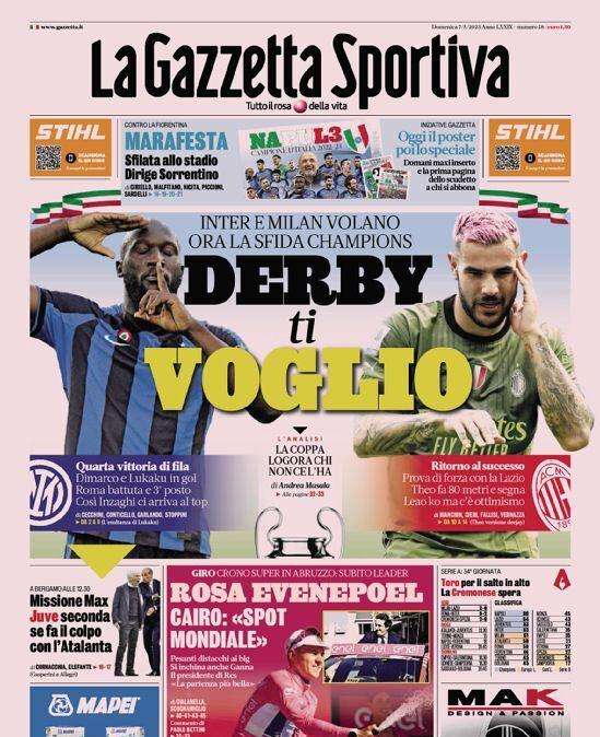 Gazzetta - Missione Max. Juve, seconda se fai il colpo
