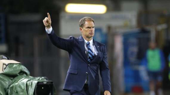 De Boer: "Possiamo ripetere la gara con la Juventus"