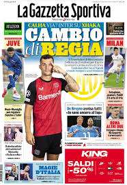 Gazzetta - Cambio di regia 