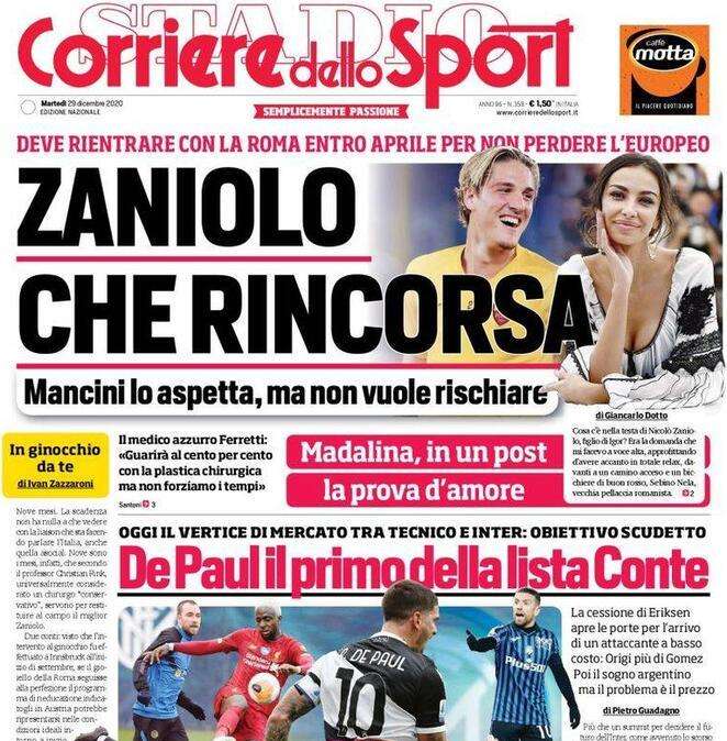 Corsport - De Paul primo della lista
