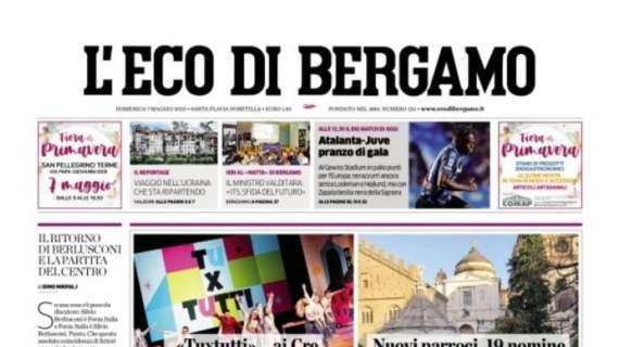 Eco di Bergamo - Atalanta-Juve, pranzo di Gala