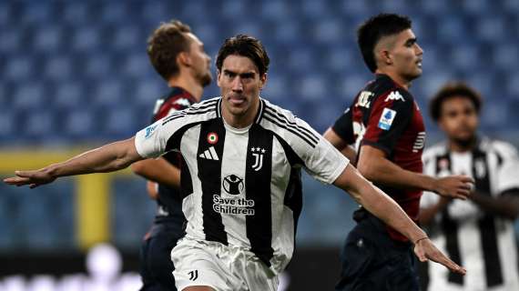 Juventus a bassa quota contro il Cagliari. Vlahovic, un'altra doppietta a 6,25