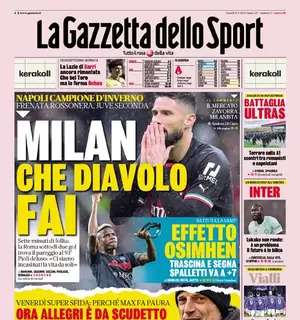 Gazzetta - Milan, che diavolo fai? Allegri da scudetto 