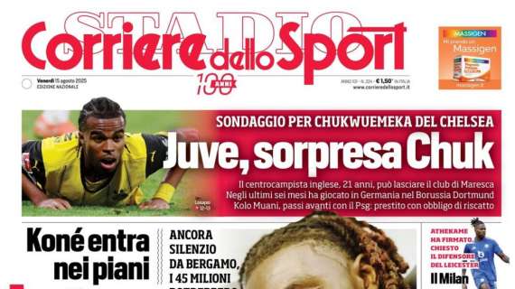 Corsport - Juve, sorpresa Chukwuemeka 