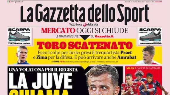 Gazzetta - La Juve chiama Pjanic