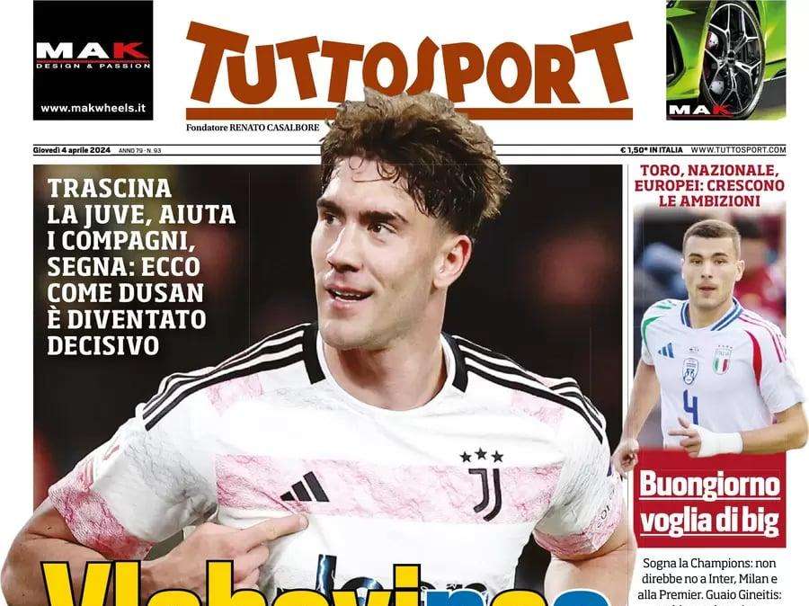 Tuttosport- Vlahovinco io