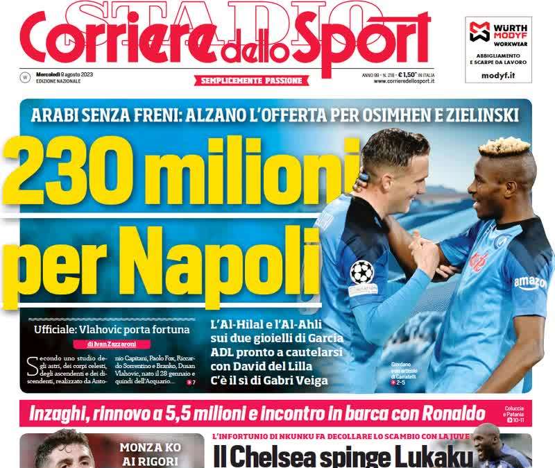 Corsport - Il Chelsea spinger per Lukaku 