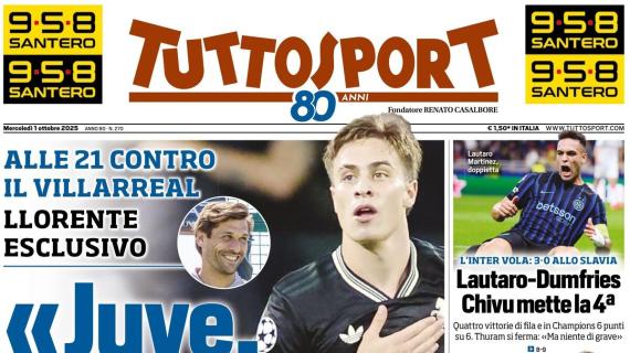 Villarreal-Juventus, Llorente carica i bianconeri: "Vinci e svolti. Yildiz è un talento, con lui avrei segnato di più"