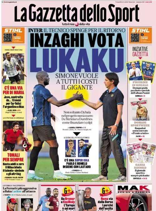 Gazzetta - C’è una via per Di Maria