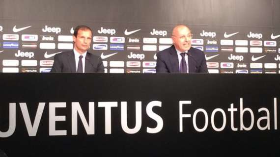LIVE TJ - ALLEGRI: "La Juve sta cambiando pelle, guardiamo avanti". MAROTTA: "Situazione Vidal sta per essere definita. Rosa da completare. Via solo chi ha chiesto cessione. Pogba non trasferibile. Su Gotze e Alex Sandro..."