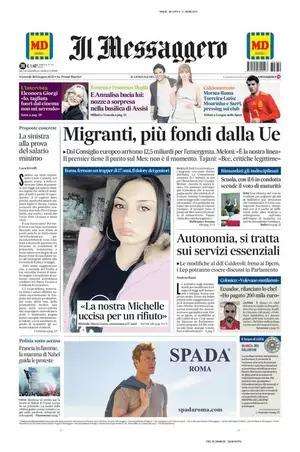 Il Messaggero - Morata-Roma, Mourinho in pressing