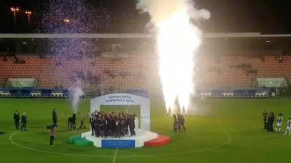 LIVE TJ - La Fiorentina alza la Supercoppa: la premiazione (VIDEO)