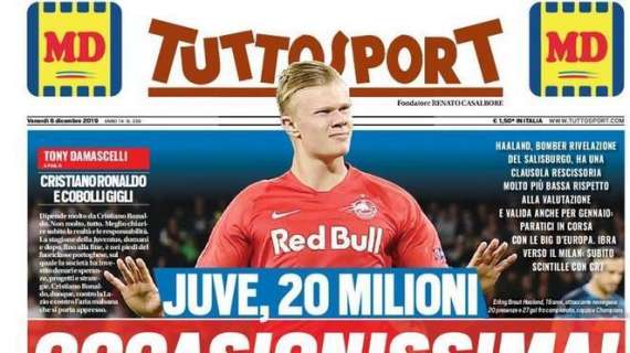 Tuttosport - Juve, 20 milioni. Occasionissima!