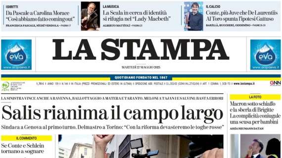 La Stampa - Conte, più Juve che ADL