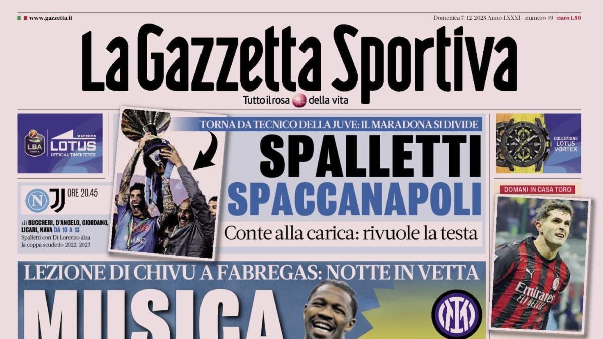 Juve, grande ritorno di Spalletti al Maradona, “Spalletti SpaccaNapoli”