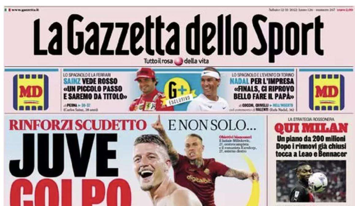 Gazzetta - Juve, colpo su colpo