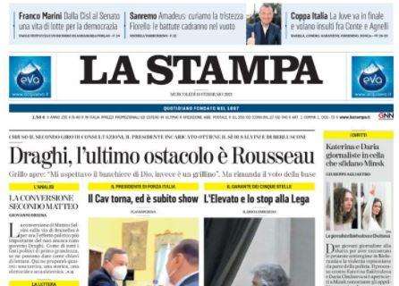 La Stampa - Volano insulti tra Conte ed Agnelli 