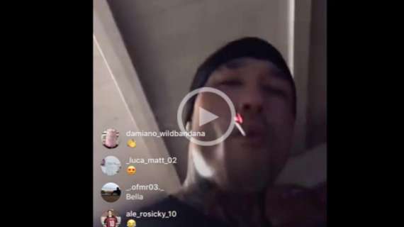 Nainggolan, folle notte di Capodanno: alcool, sigarette e bestemmie in diretta (VIDEO)