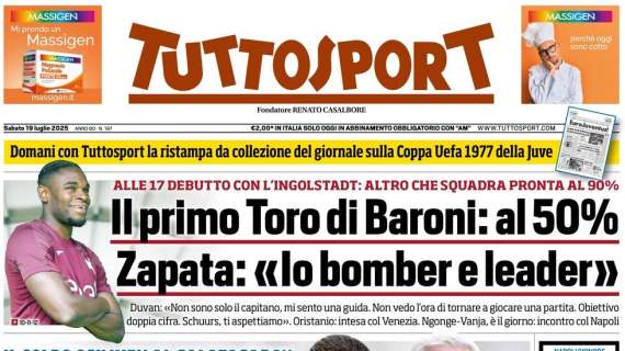 Tuttosport - Dusan, vieni da me