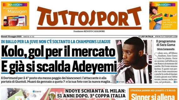 Tuttosport - Kolo, gol per il mercato e già si scalda Adeyemi