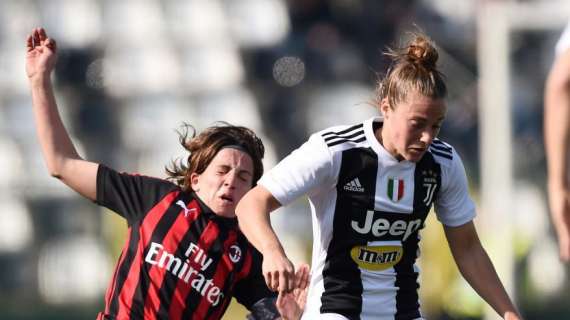 Milan-Juventus Women: in casa un successo per parte