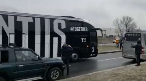 LIVE TJ - Juventus-Bologna, l'arrivo delle squadre allo Stadium (FOTO)