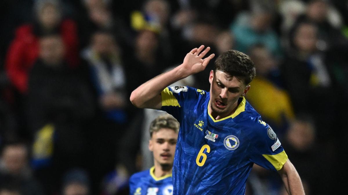 Bosnia-Italia 1-1 - Tabakovic pareggia a 10' dalla fine