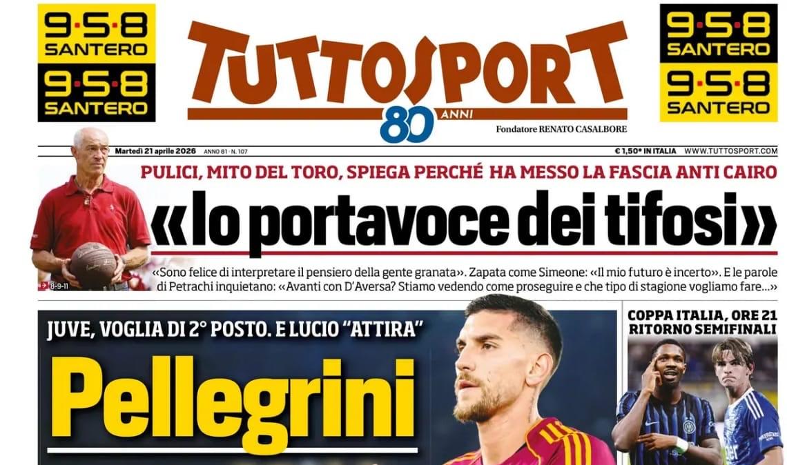 Pellegrini vota Spalletti