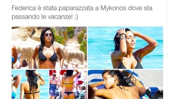 Federica Nargi super sexy a Mykonos