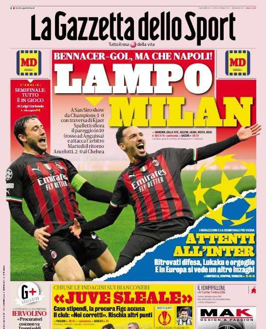 Gazzetta - Juve sleale 
