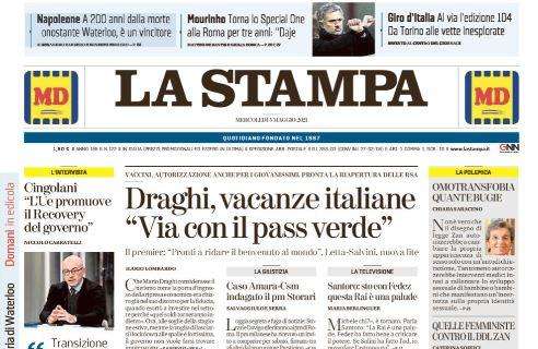 La Stampa - Torna lo Special One