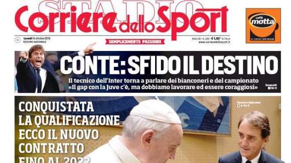 Corsport - Al Mondiale con Mancini. Conte: "Sfido il destino"