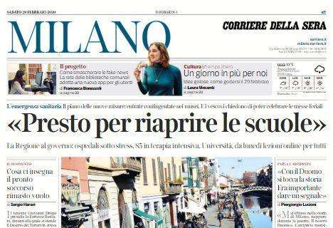 Corriere Milano - "Noi, supertifosi a porte chiuse"