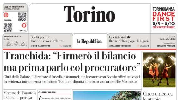 Repubblica Torino - Tudor ha l’imbarazzo della scelta