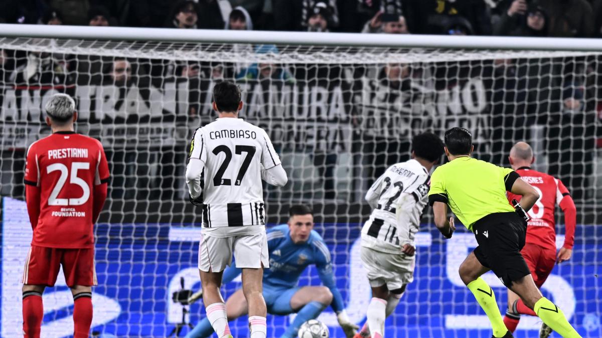 Juventus show allo Stadium: la mossa di Spalletti stende il Benfica e rilancia i bianconeri in Champions