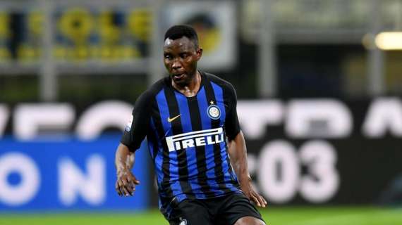 L'Inter fa gli auguri ad Asamoah: "Tanti auguri @Asabob20 per il tuo primo compleanno da nerazzurro!"