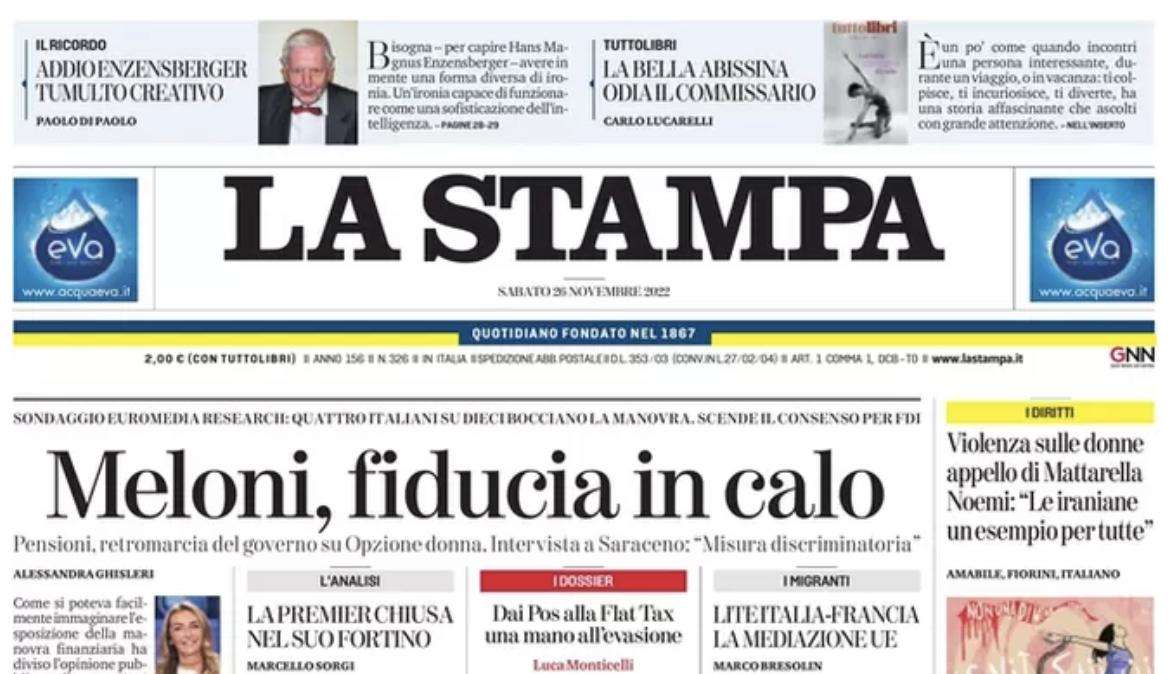 La Stampa - Spareggio Argentina tra ansia e paura 