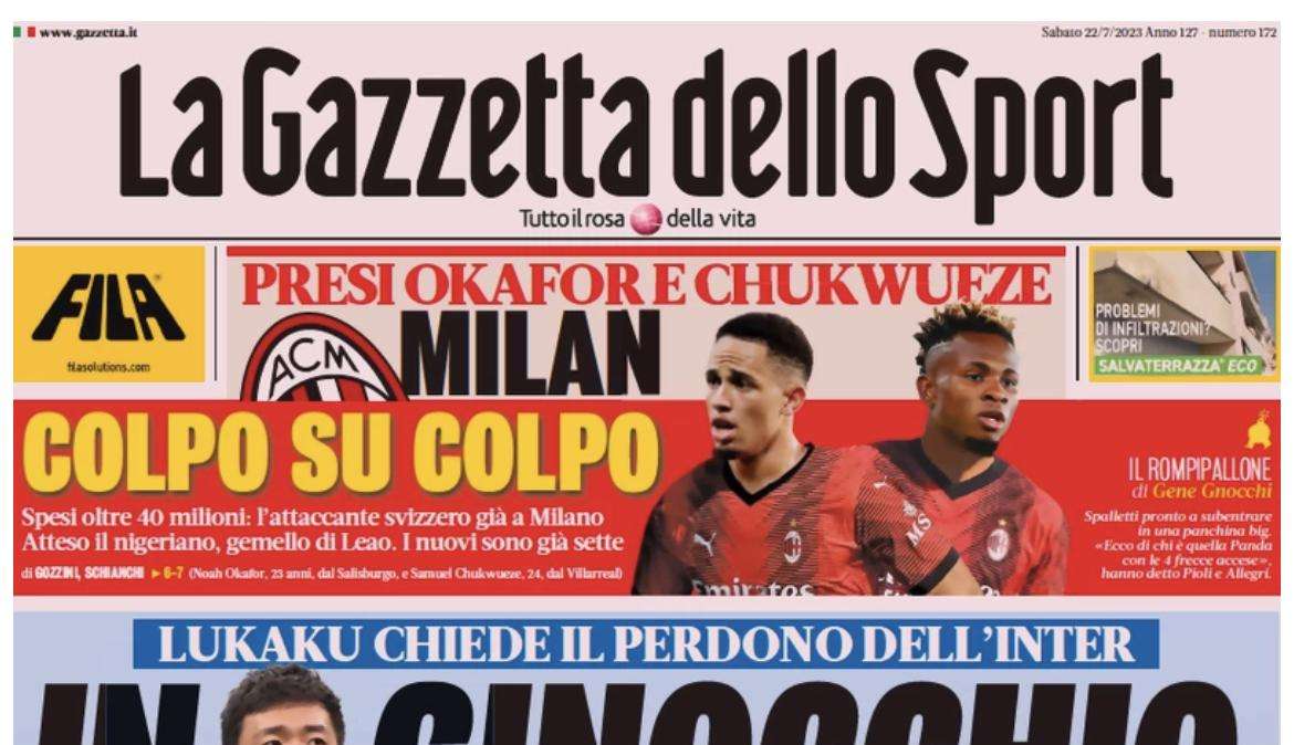 Gazzetta - In ginocchio da te. La Juve incontra Kessie