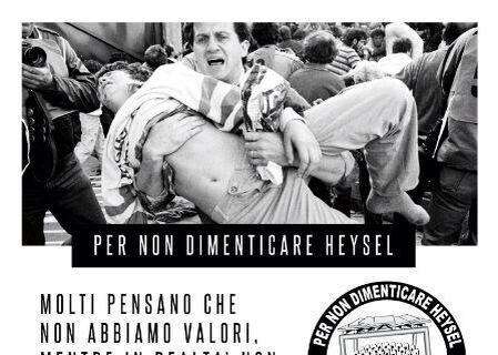 Il "Nucleo 1985" raccoglie fondi per il comitato "Per Non Dimenticare Heysel"