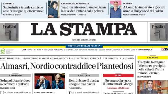 La Stampa - Perin va oltre la Juve e diventa psicologo 