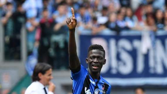 Barrow, l'Inter cerca l'accordo con l'Atalanta: il ragazzo può restare a Bergamo 2 anni 