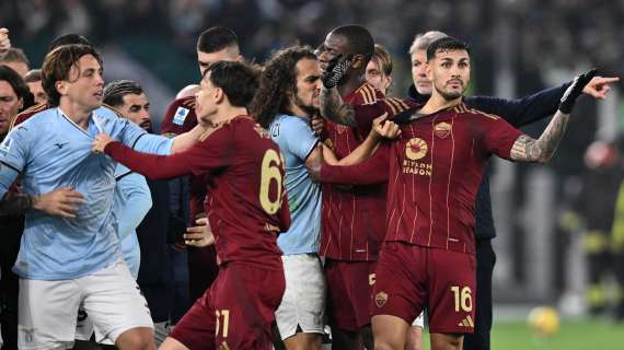 Serie A, la Roma batte la Lazio 2-0 e ora la Juve "vede" il quarto posto. La classifica aggiornata 