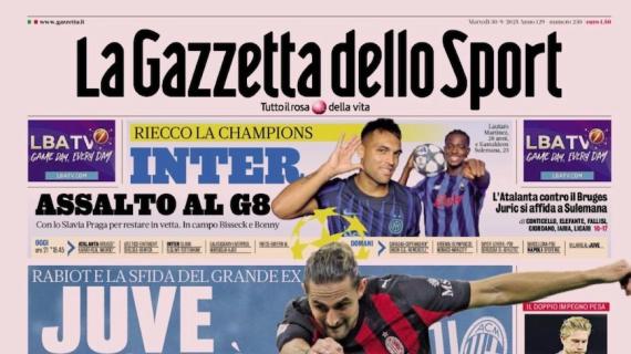 Juve, sarò un Diavolo, questa l’apertura di Gazzetta