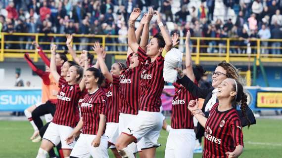 Serie A donne, Juve e Milan a braccetto in testa. Rossonere vincono Derby