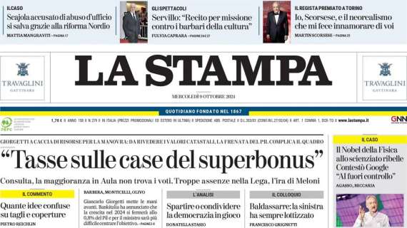 La Stampa - Ritorno al futuro 